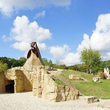 Buga-Park mit Blick zum Schloss Osterstein